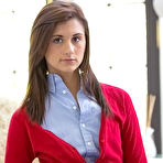Pic of Young brunette Presley Dawson goes from good girl to bad girl with nude poses