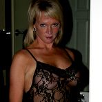 Pic of Amateur lady Jayme Lawrence slides her bodysuit aside to masturbate