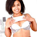 Pic of Black amateur Loni Legend bending over to display pink vagina and sexy ass