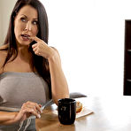 Pic of Big titted mom masturbates before a threesome with her stepdaughter and friend