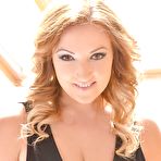Pic of Curvy blonde Krystal Swift unleashing large natural breasts