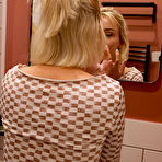 Pic of Naughty Mag - Helen - A hot shower leads perky blonde Helen to the bedroom with her boyfriend for a blowjob and a hardcore fucking complete with a facial.