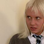 Pic of Blonde schoolgirls bend over for hardcore spanking sessions