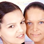 Pic of Luscious brunettes have some lesbian fun using their sex toys