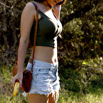 Pic of Melba Chastain Cutie in Jean Shorts