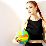 Pic of Petite redhead sucks and fucks her coach | sexratedpics.com