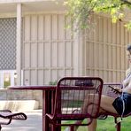 Pic of Rachel in Campus Flashing at Braless Forever - Direct Stripper