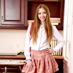 Pic of Redhead Myra Moans Takes Off Her Schoolgirl Uniform and Masturbates - Myra Moans (20:19 Min.) - Porn Mega Load