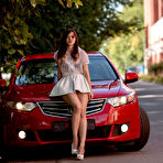 Pic of Audrey Car Posing Fame Girl - Cherry Nudes