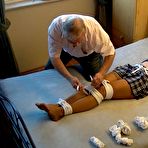Pic of bound-ticklish-girl | Ulli - 12 ropes part 2 of 4