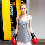 Pic of Tiffany Tatum Nude in Boxing Gym by Deltagamma | Erotic MetArt