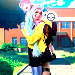 Pic of Molly Little in Pokemon Violet A XXX Parody at VR Cosplay X - Direct Stripper