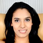 Pic of Black haired Latina Karmen Bella shows her swollen pussy lips and round butt - NakedPics