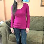 Pic of Petite amateur Naomi Shah strips fully naked & gives Logan Drake a blowjob - NakedPics