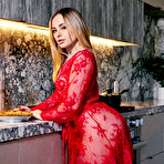 Pic of Anna Claire Clouds Teasing in the Kitchen