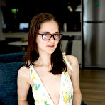 Pic of Eva May Nerdy Teen Strips