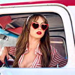Pic of Lilly Bell sucks and fucks a dude in the back of his pickup truck