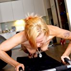 Pic of eurocoeds - 28yo Solvita Working Out Nude Then Strange Object Insertion And Masturbation