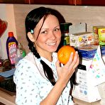 Pic of Little Hellcat - Slim Pigtailed Teen Codi Fucked In Kitchen