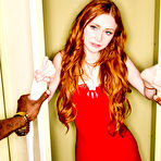 Pic of Scarlet Skies Redhead Gets Double BBC Creampie