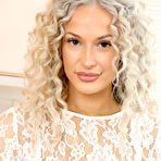 Pic of Paige F Pantyhose Babe with Curly Hair