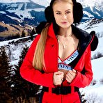 Pic of Nancy A is heating up the ski resort with her fabulous moves