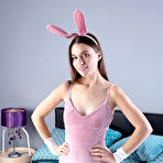 Pic of Mercedeh In Bunny Outfit For Her Halloween Costume - metartdb.com