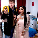 Pic of Nuria Millan and Yasmina Khan take turns getting fucked by the same man