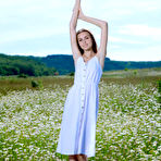 Pic of Elle Tan in Buttoned Sundress at Met-Art - Direct Stripper