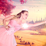 Pic of Anna Claire Clouds in Wicked Glinda A XXX Parody at VR Cosplay X - Direct Stripper