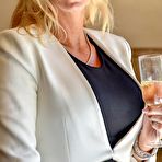 Pic of Busty Blonde Cougar With Firm Round Melons