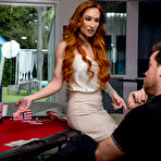 Pic of Busty Redhead Sophia Locke Rides a Fat Cock