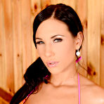 Pic of European Babe Kyra Hot Shows Her Stacked Naked Body In The Sauna by DDF Busty - Nude XXX Pics
