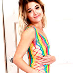 Pic of Nicole Nichols Spreads Pink