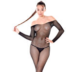 Pic of Shelena in Fishnet Bodystocking