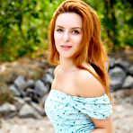 Pic of Petite Tisha Posing in the Sand