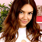 Pic of Abigail B White Top and Stockings