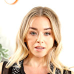 Pic of Melissa D Topless Office Blonde in Pantyhose