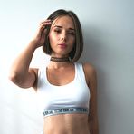 Pic of Eve Sweet temptingly showcases her attractive figure in various lingerie ensembles